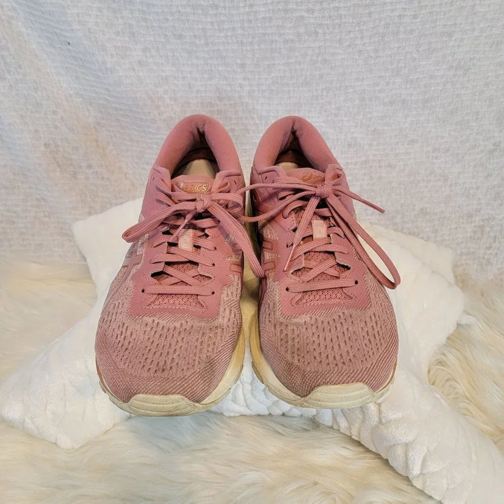 Women's ASICS GT 1000 10 Running Shoes Pink Cushioned Sneaker Athleisure‎ Sz 10